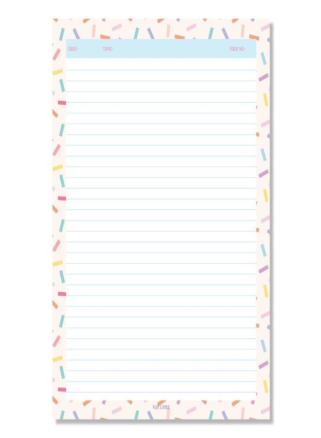 Fun Lines Premium A4 Project Papers - Pack of 80 (Pack -B) - Image 5